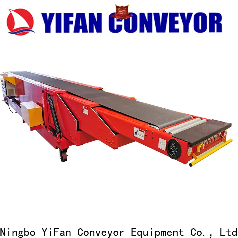 YiFan boom telescopic conveyor belt competitive price for workshop 1