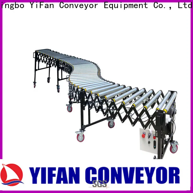 YiFan powered flexible conveyor factory for dock 1