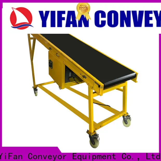 YiFan container truck conveyor online for dock 1