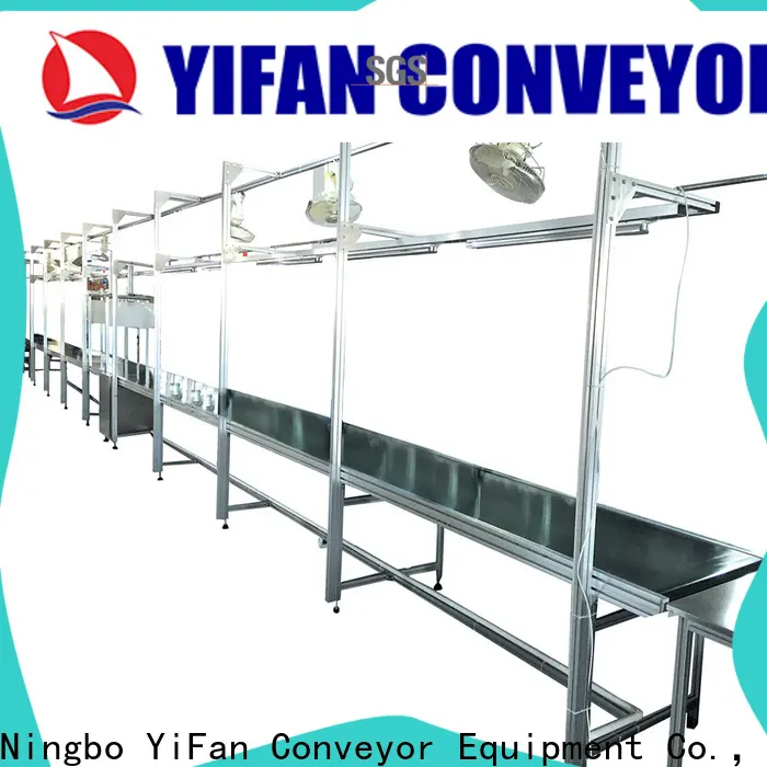YiFan food rubber conveyor belt manufacturers awarded supplier for logistics filed 1