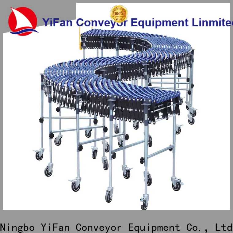 high performance powered skate wheel conveyor steel competitive price for dock 1