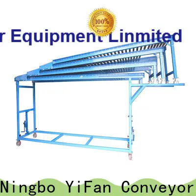 YiFan sizes telescopic roller conveyor international market for workshop 1