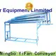YiFan sizes telescopic roller conveyor international market for workshop 1