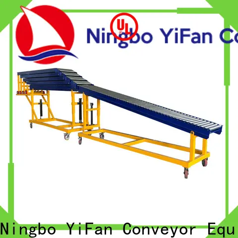 YiFan roller motorized roller conveyor factory for grain transportation 1
