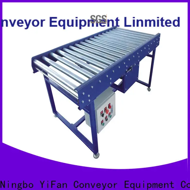 Fábrica de cinta transportadora de acero inoxidable curva YiFan 1