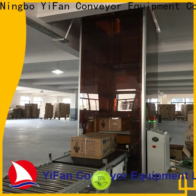YiFan Top vertical reciprocating conveyor company for storehouse 1