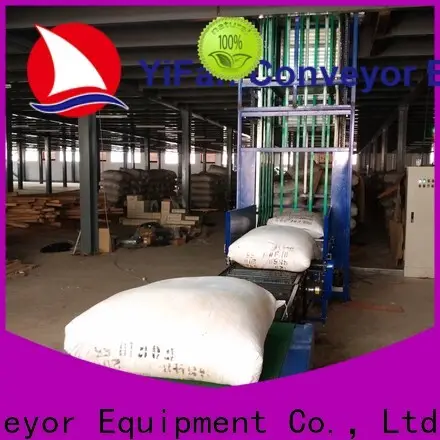 YiFan conveyor vertical pallet lift suppliers for harbor 1