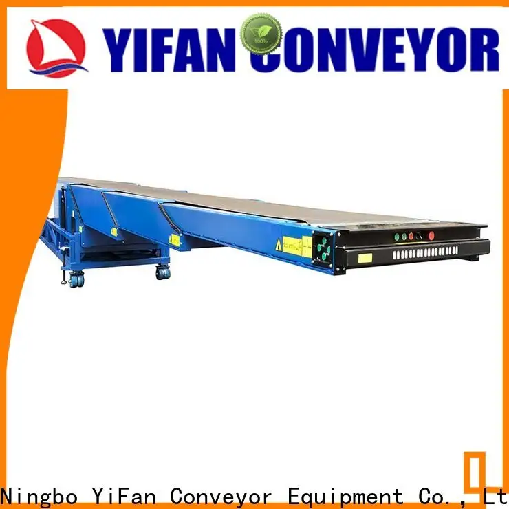 Top mobile belt conveyor supply for warehouse 1