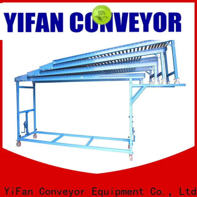 YiFan unloading gravity roller conveyor systems company for workshop 1