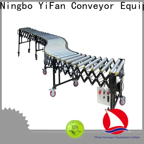 YiFan rubber flexible powered roller conveyor suppliers for workshop 1