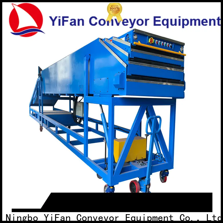 YiFan Best z type belt conveyor supply for storehouse 1