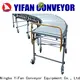 YiFan – convoyeur à rouleaux manuel en acier inoxydable, pour la logistique des entrepôts 1