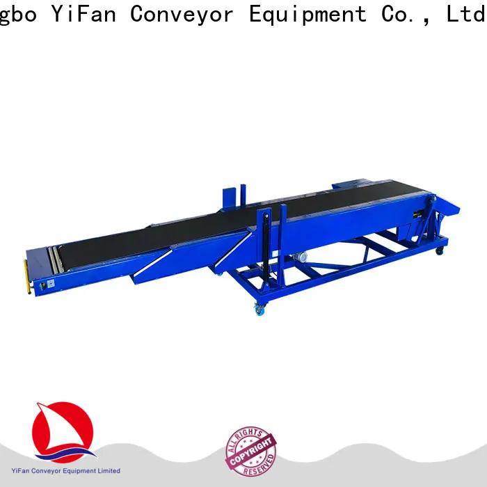 Empresa de cintas transportadoras de hormigón de cola YiFan para almacén 1