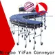 Custom aluminum skate wheel conveyor conveyor company for dock 1