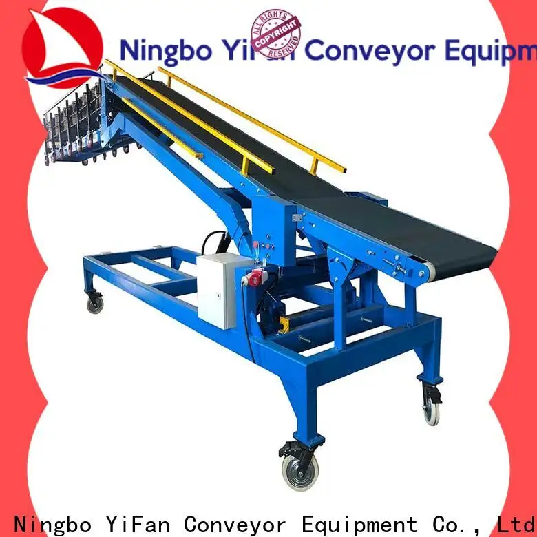 YiFan walking truck loading belt conveyor for business for factory 1