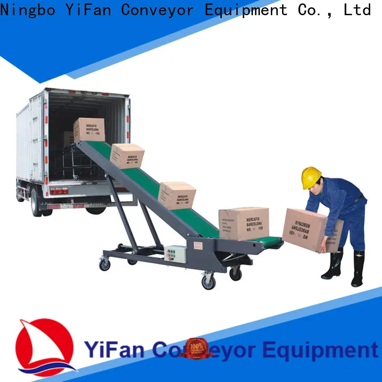 YiFan Conveyor simple inclined belt conveyor suppliers for factory 1