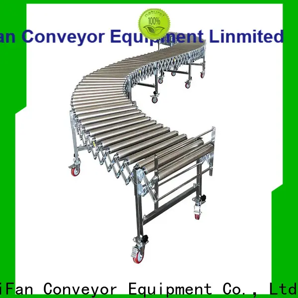 YiFan Conveyor Principales fabricantes de transportadores de rodillos eléctricos para logística de almacén 1