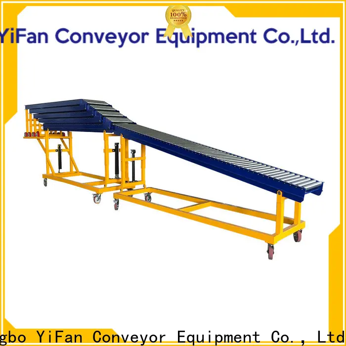 YiFan Conveyor Custom folding conveyor suppliers for workshop 1