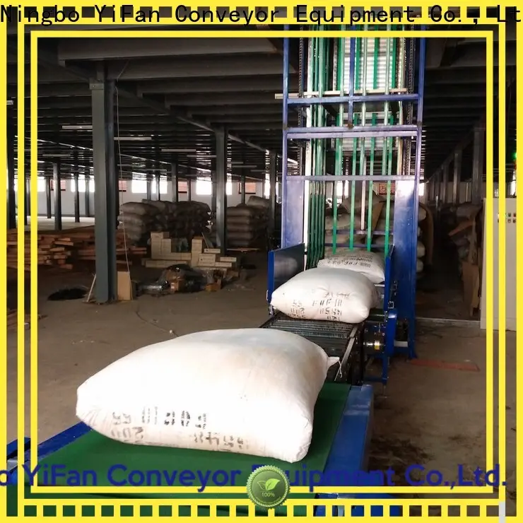 YiFan Conveyor conveyor continuous vertical conveyor for business for dock 1