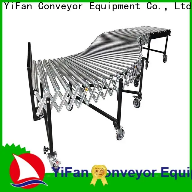 Best expandable roller conveyor roller company for warehouse logistics 1
