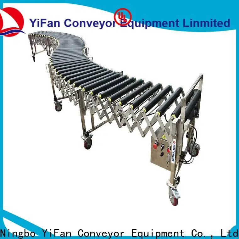 YiFan Conveyor coated flexible powered roller conveyor suppliers for factory 1