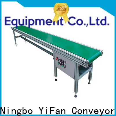 YiFan Conveyor stainless powered belt conveyor company for daily chemical industry 1