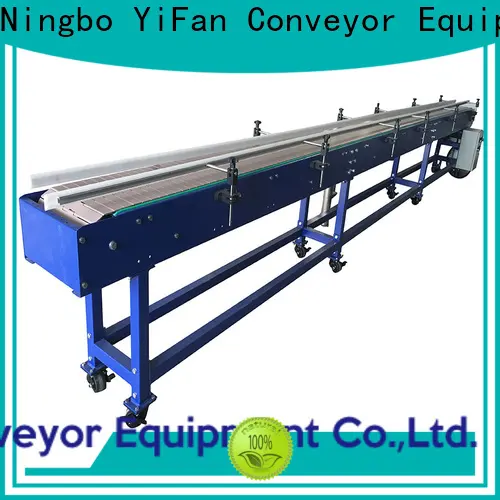 YiFan Conveyor flexible slat chain conveyor manufacturers for business for beer industry 1