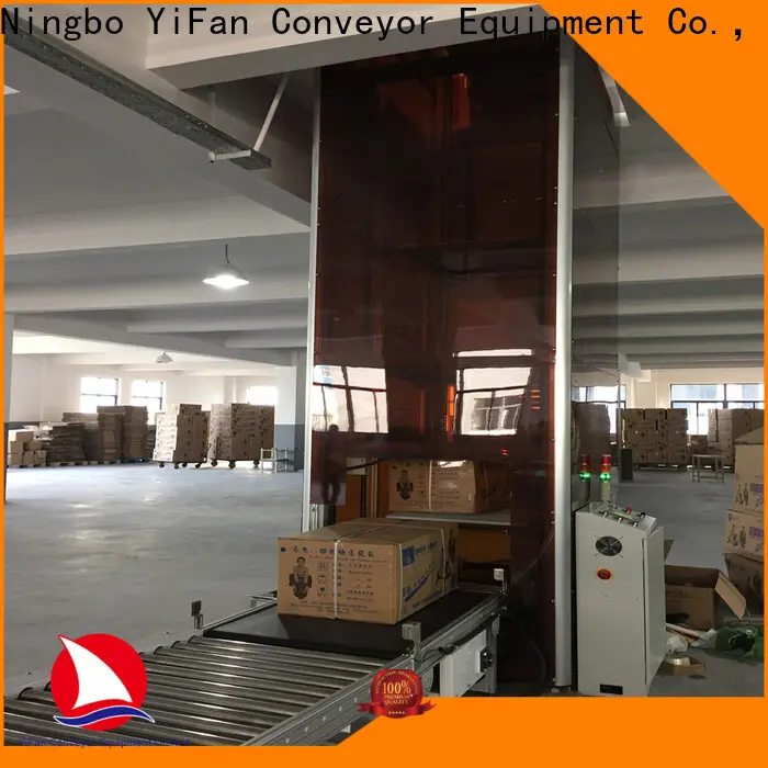 YiFan Conveyor New vertical lifting conveyor manufacturers for storehouse 1