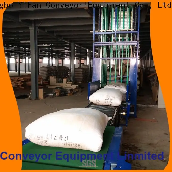 YiFan Conveyor lifting conveyor belt machine company for harbor 1