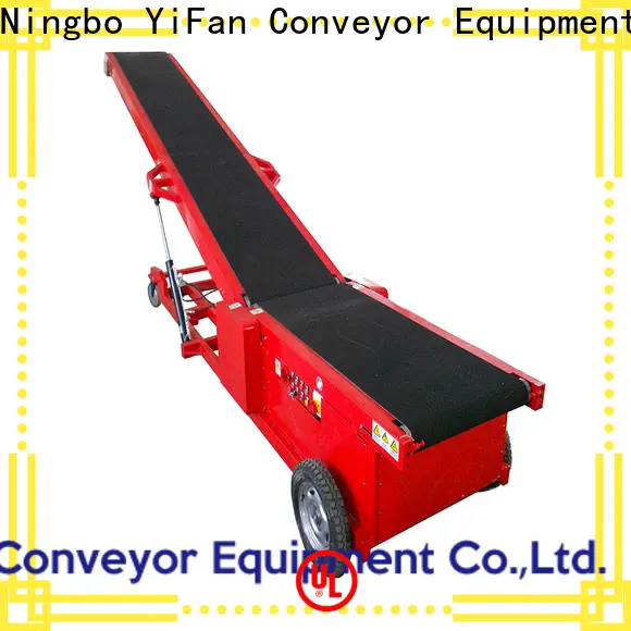 YiFan Conveyor Top truck unloading equipment company for dock 1