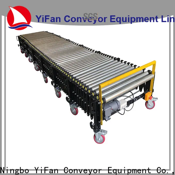 YiFan Conveyor Fabricantes de transportadores de rodillos móviles al por mayor para almacén 1