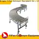 Sistema transportador de rodillos de acero YiFan Conveyor para empresas de logística de almacén 1