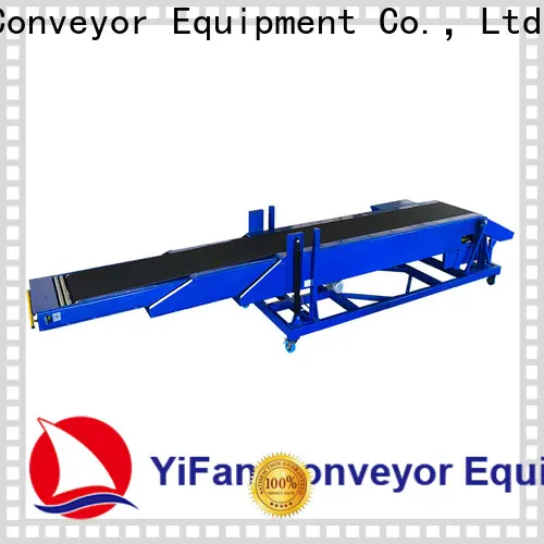 Custom flat belt conveyor loading company for food factory 1