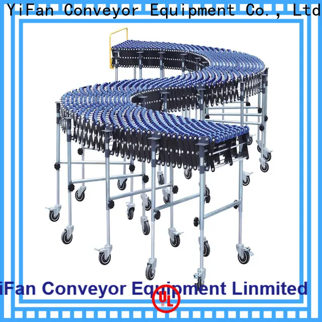 Proveedores de transportadores de ruedas YiFan Conveyor de 600 mm para fábrica 1