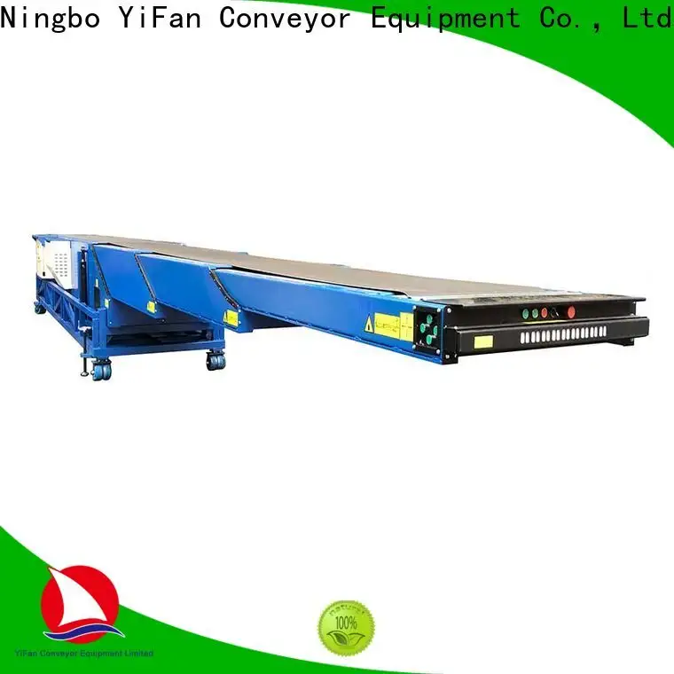 Proveedores de cintas transportadoras móviles YiFan Conveyor para almacén 1