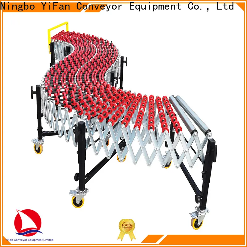 New stainless steel skate wheel conveyor 600mm for business for dock 1