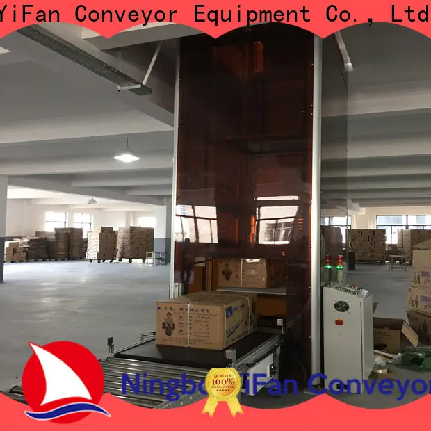 YiFan Conveyor vertical vertical reciprocating conveyor company for dock 1