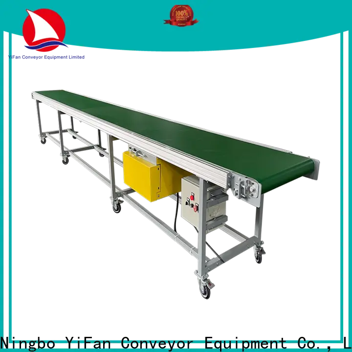 YiFan Conveyor Latest small conveyor belt system for business for logistics filed 1