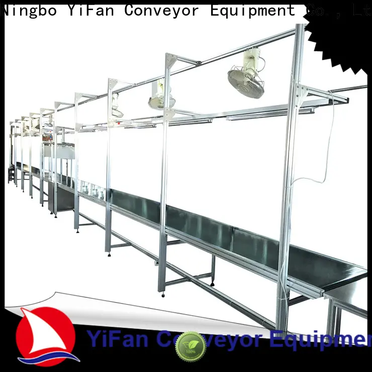 YiFan Conveyor stainless food grade conveyor belt supply for light industry 1