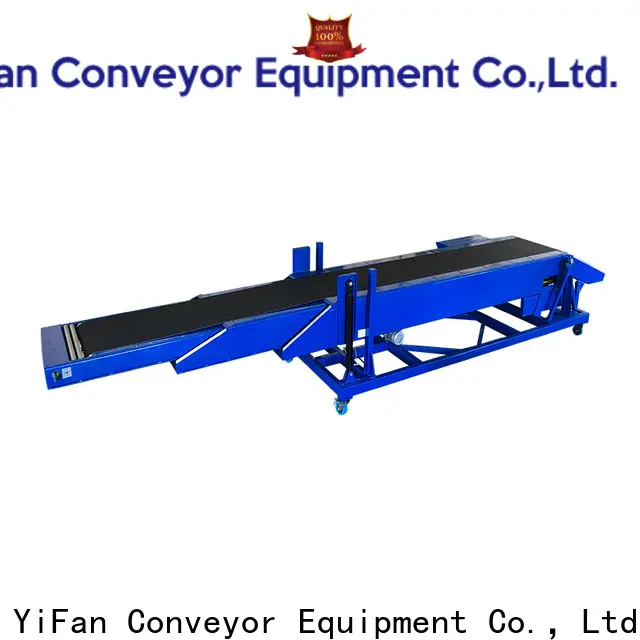 YiFan Conveyor 40ft telescopic belt conveyors suppliers for dock 1