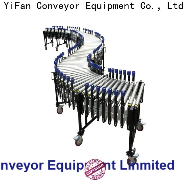 YiFan Conveyor La mejor empresa de transportadores de rodillos manuales para logística de almacén 1