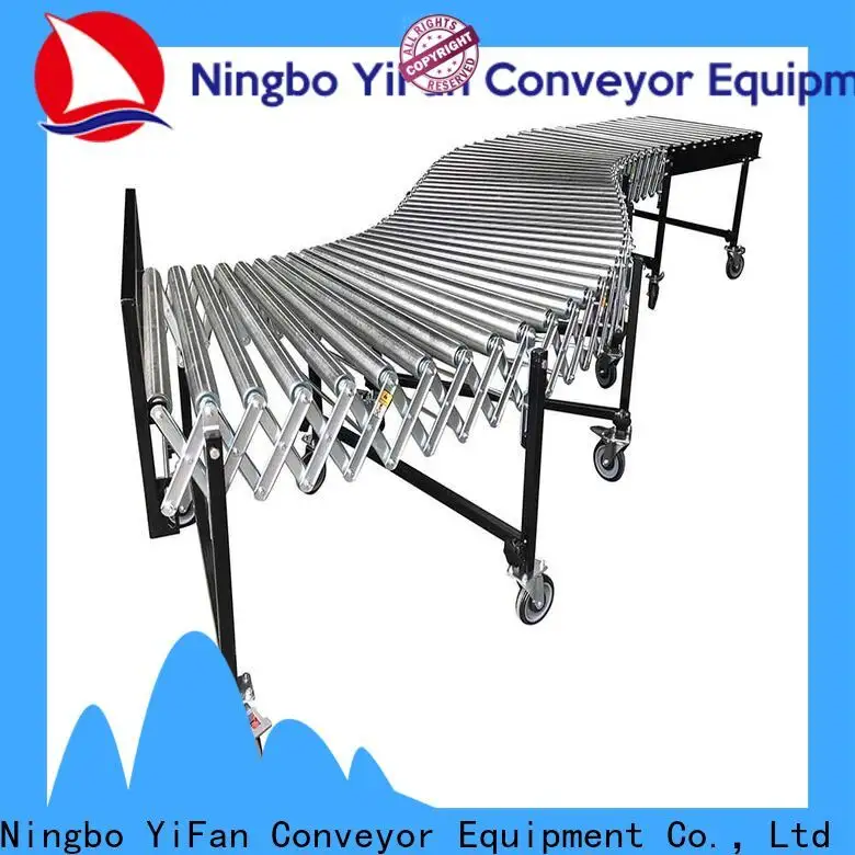 Fabricantes de transportadores de rodillos de PVC flexibles YiFan Conveyor para la industria 1