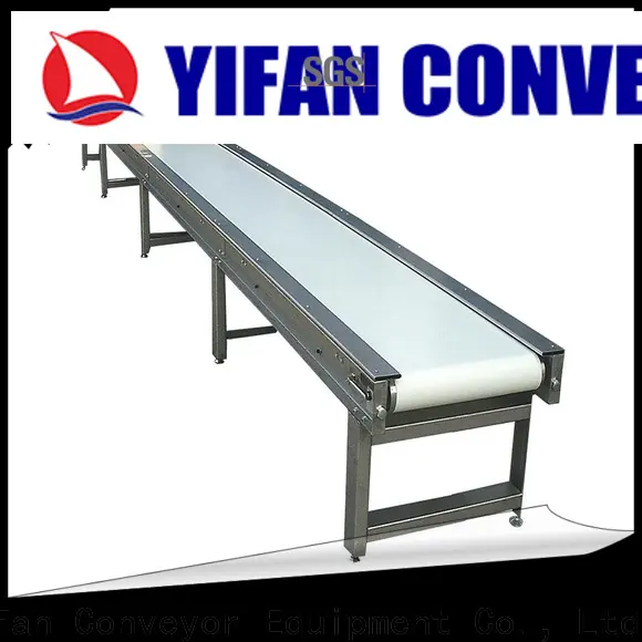 YiFan Conveyor aluminum conveyor belt food company for logistics filed 1