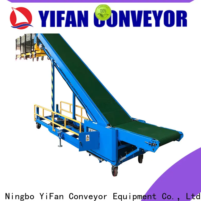 YiFan Conveyor Best self loading container trailer company for dock 1