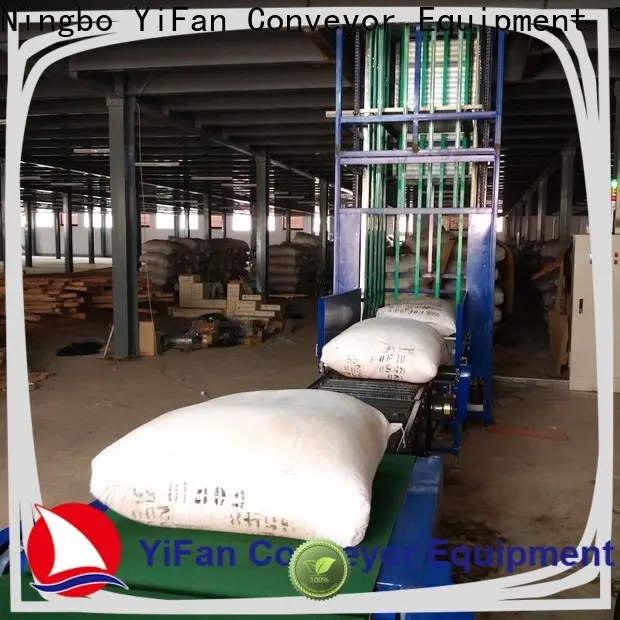 YiFan Conveyor vertical vertical lifting conveyor suppliers for airport 1