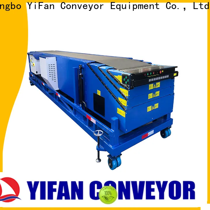 YiFan Conveyor Custom concrete conveyor belt supply for workshop 1