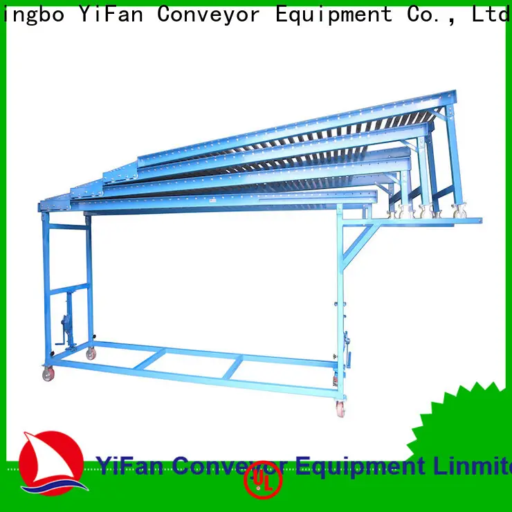 New folding conveyor telescopic supply for dock 1