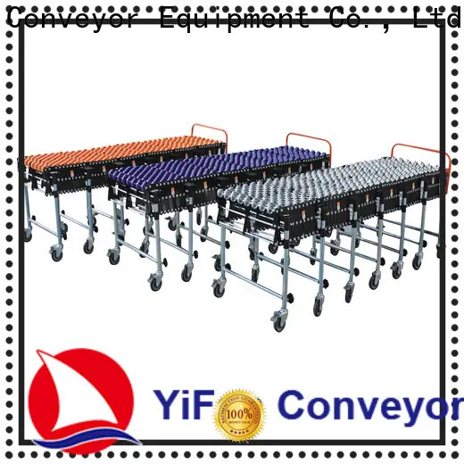 YiFan Conveyor conveyor gravity skate wheel conveyor suppliers for dock 1