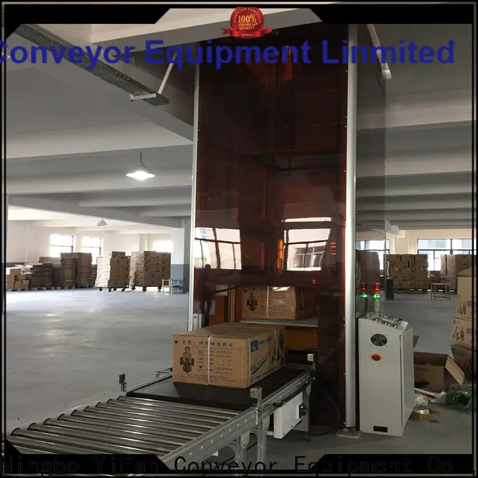 YiFan Conveyor Wholesale vertical pallet lift company for airport 1