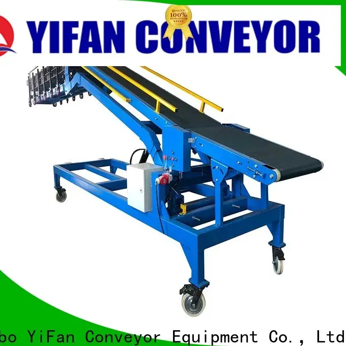 Top truck loading unloading conveyor system factory for airport 1